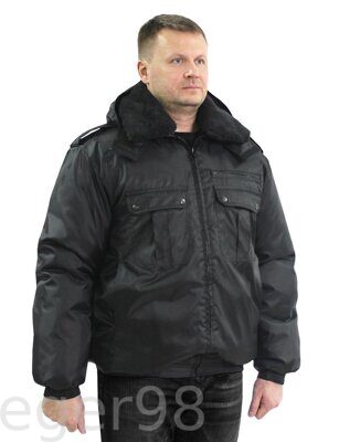 Куртка Полигон, ткань Оксфорд,  цвет Чёрный